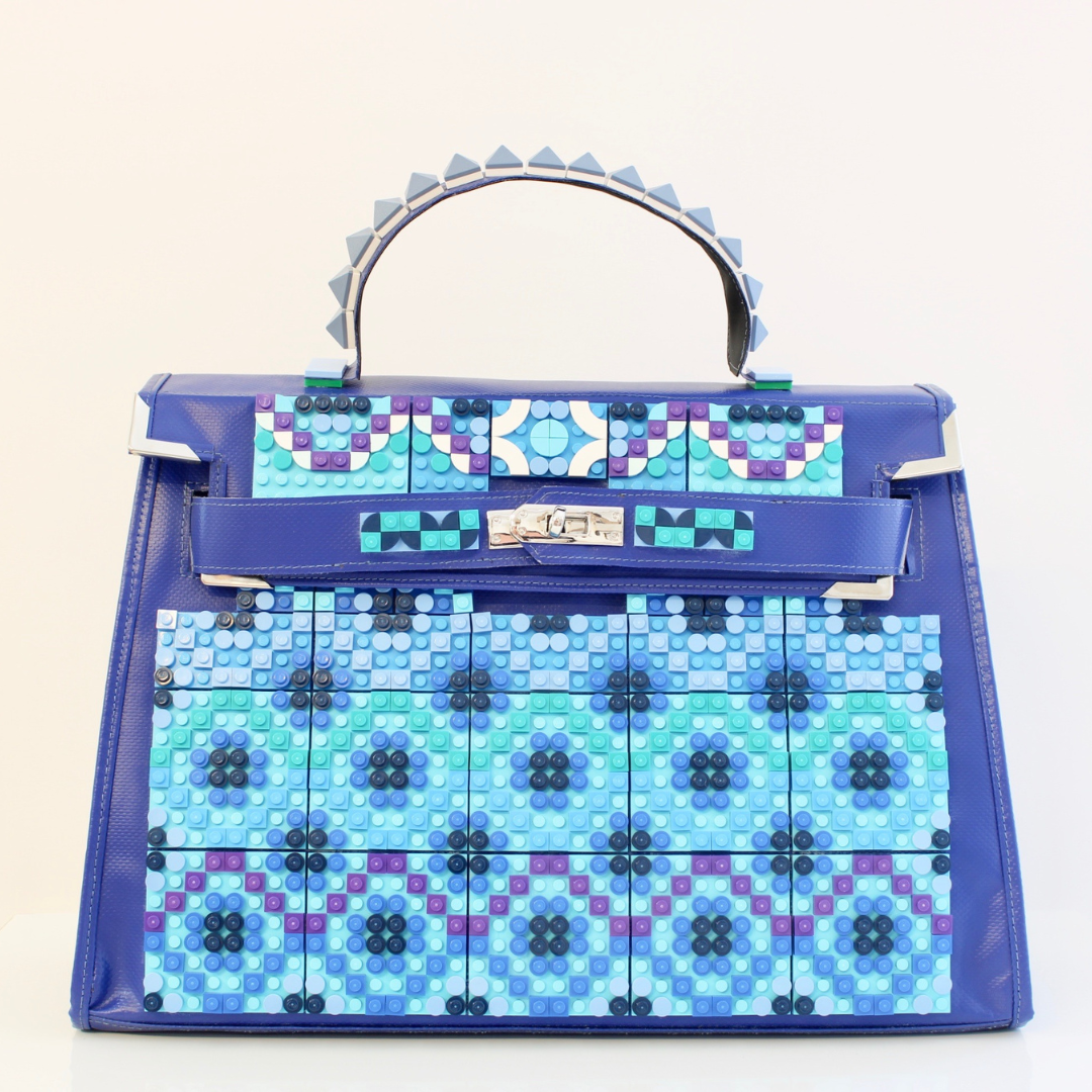 Violet | Tote Kelly Custom con Lego®