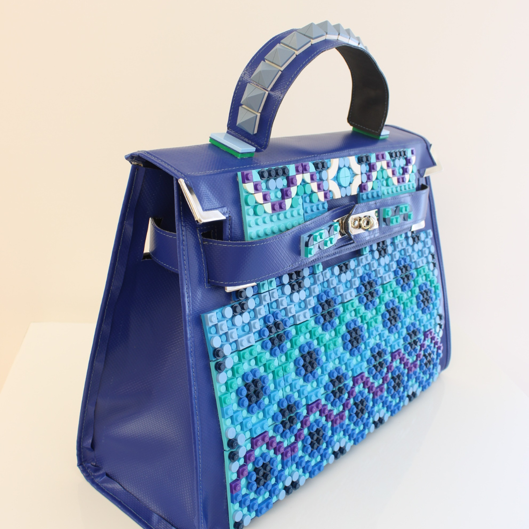 Violet | Tote Kelly Custom con Lego®