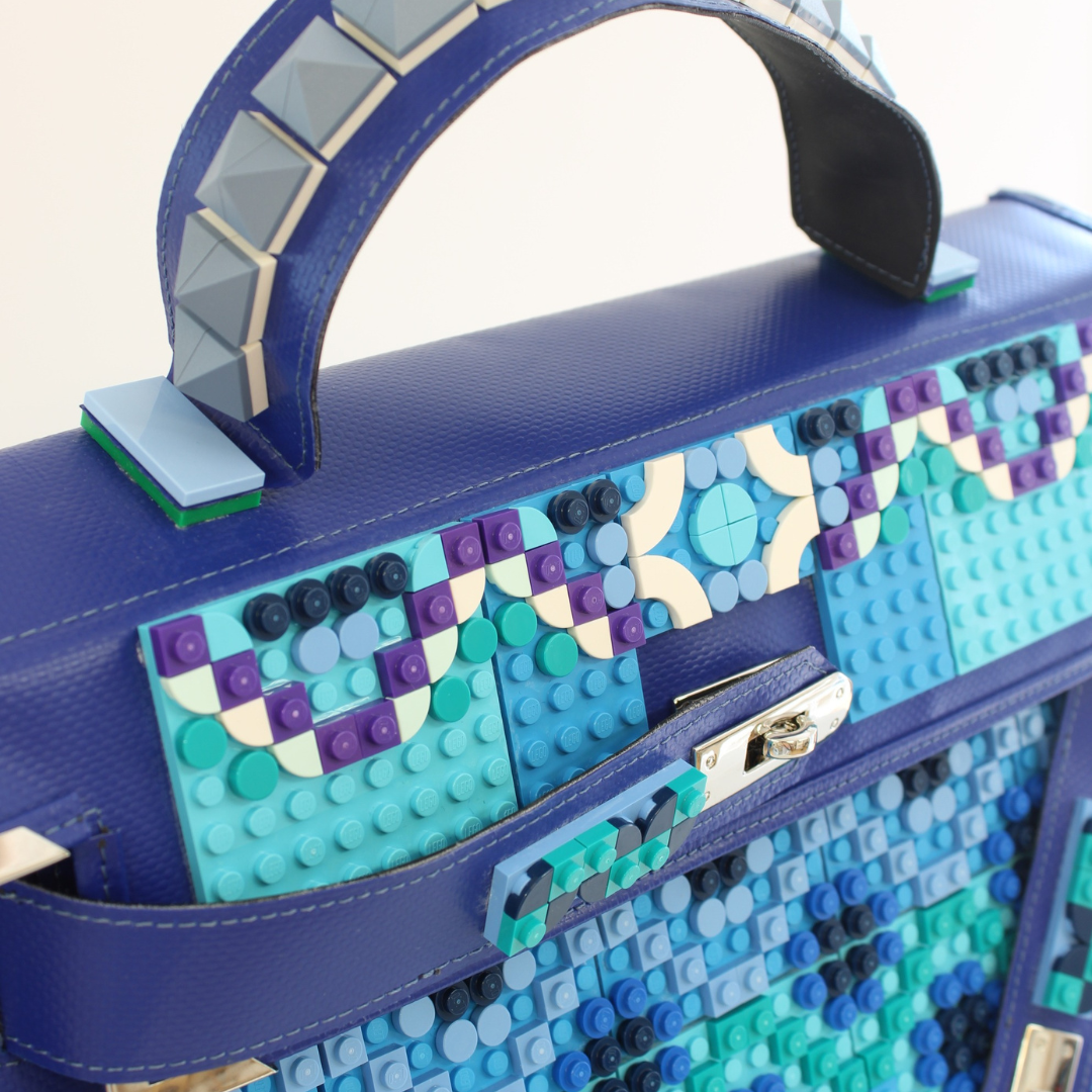 Violet | Tote Kelly Custom con Lego®