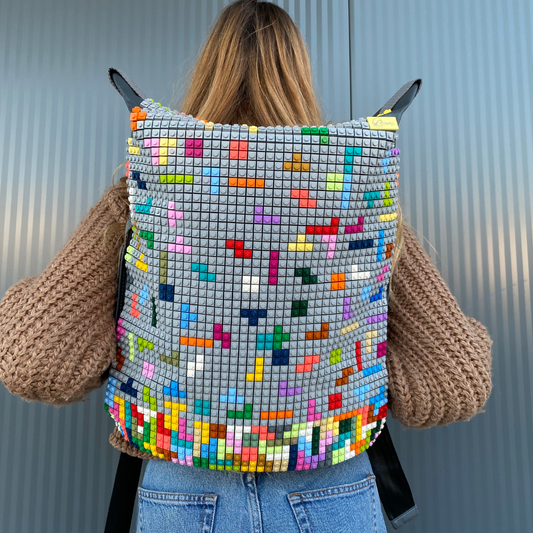 Tetris | Custom Backpack with Lego®